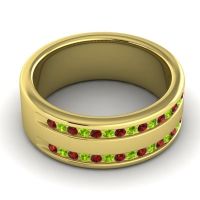 Men's Double Edged Channel 8mm Band