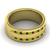 Men's Double Edged Channel 8mm Band
