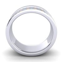 Men's Double Edged Channel 8mm Band