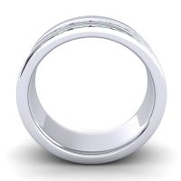 Men's Double Edged Channel 8mm Band