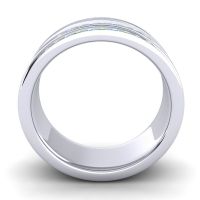 Men's Double Edged Channel 8mm Band