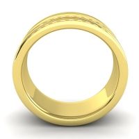 Men's Double Edged Channel 8mm Band