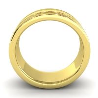 Men's Double Edged Channel 8mm Band