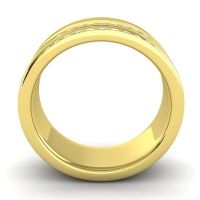 Men's Double Edged Channel 8mm Band