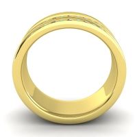 Men's Double Edged Channel 8mm Band