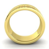 Men's Double Edged Channel 8mm Band