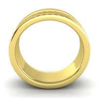 Men's Double Edged Channel 8mm Band