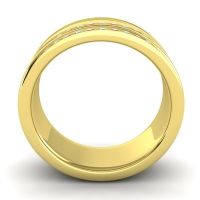 Men's Double Edged Channel 8mm Band