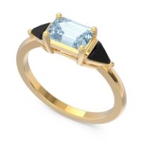 East-West Three Stone Samantara Ring