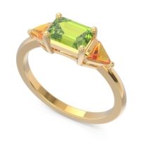 East-West Three Stone Samantara Ring