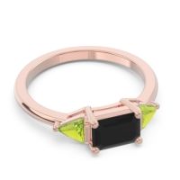 East-West Three Stone Samantara Ring