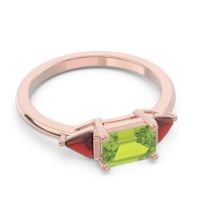 East-West Three Stone Samantara Ring