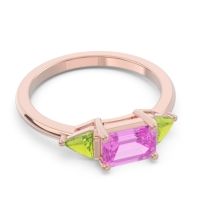 East-West Three Stone Samantara Ring