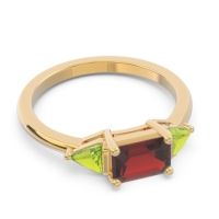 East-West Three Stone Samantara Ring