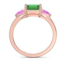East-West Three Stone Samantara Ring