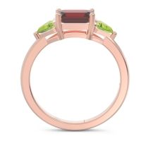East-West Three Stone Samantara Ring
