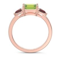 East-West Three Stone Samantara Ring