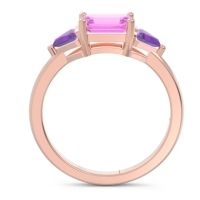 East-West Three Stone Samantara Ring