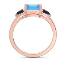 East-West Three Stone Samantara Ring