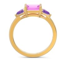 East-West Three Stone Samantara Ring