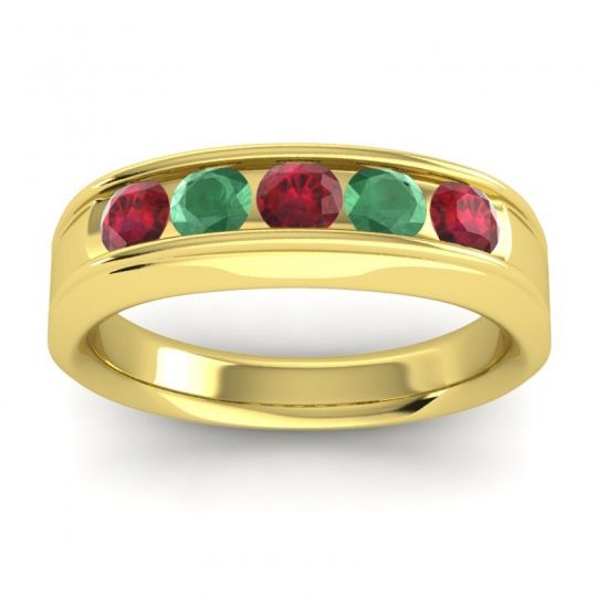 Men's Channel Tapered 7mm Band