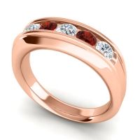 Men's Channel Tapered 7mm Band