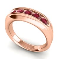 Men's Channel Tapered 7mm Band