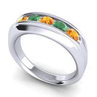 Men's Channel Tapered 7mm Band