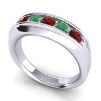 Men's Channel Tapered 7mm Band