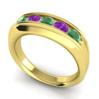 Men's Channel Tapered 7mm Band