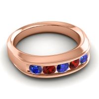 Men's Channel Tapered 7mm Band