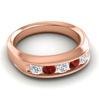 Men's Channel Tapered 7mm Band