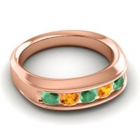 Men's Channel Tapered 7mm Band