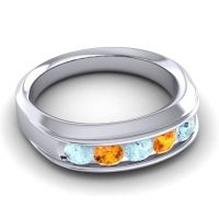 Men's Channel Tapered 7mm Band