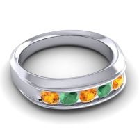 Men's Channel Tapered 7mm Band