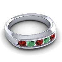 Men's Channel Tapered 7mm Band