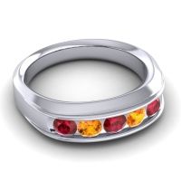 Men's Channel Tapered 7mm Band