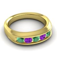 Men's Channel Tapered 7mm Band