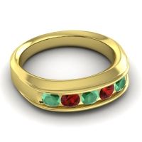 Men's Channel Tapered 7mm Band