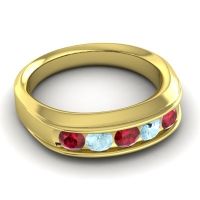 Men's Channel Tapered 7mm Band