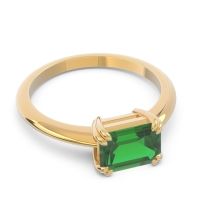 East-West Solitaire Pazu Ring