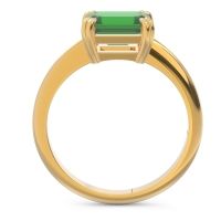 East-West Solitaire Pazu Ring