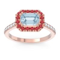 East-West Halo Zari Ring