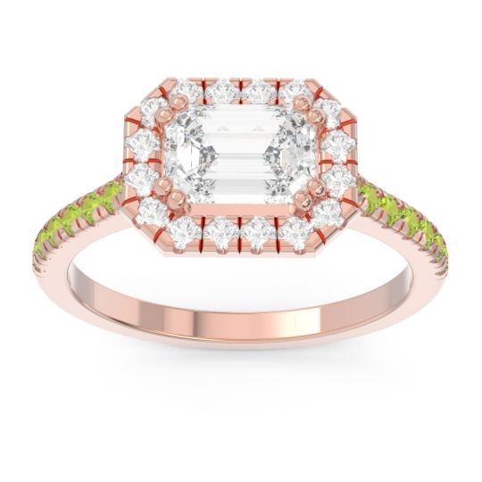 East-West Halo Zari Ring