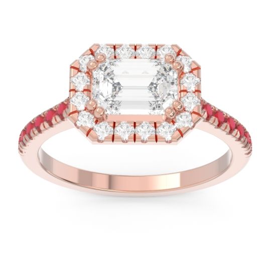 East-West Halo Zari Ring