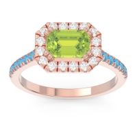East-West Halo Zari Ring