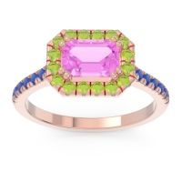 East-West Halo Zari Ring