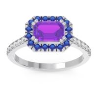 East-West Halo Zari Ring