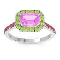 East-West Halo Zari Ring
