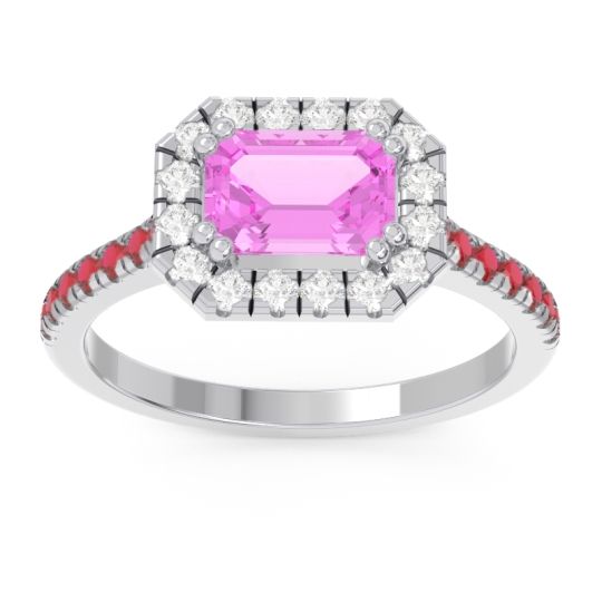 East-West Halo Zari Ring